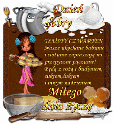 Dziewczynka z pączkami na tłusty czwartek